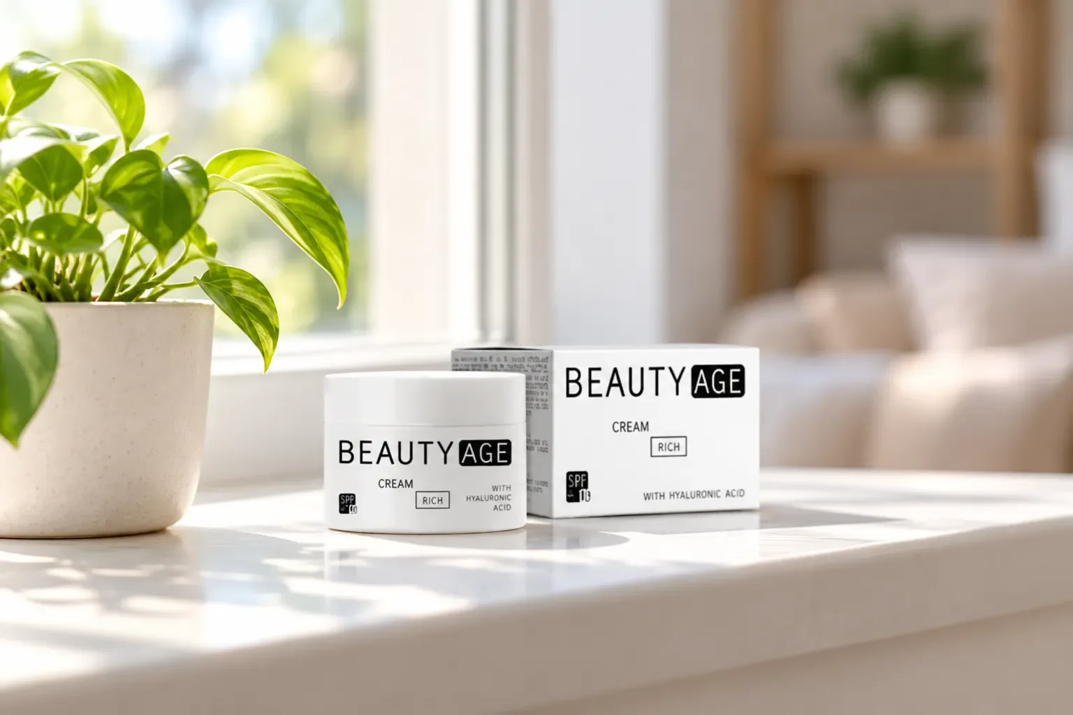 BEAUTY AGE SKIN — el envase en el día a día