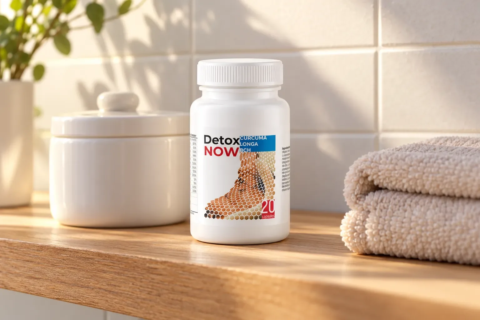 Detox Now — el envase en el día a día