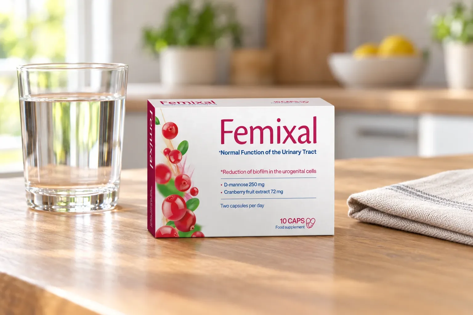 Femixal — el envase en el día a día