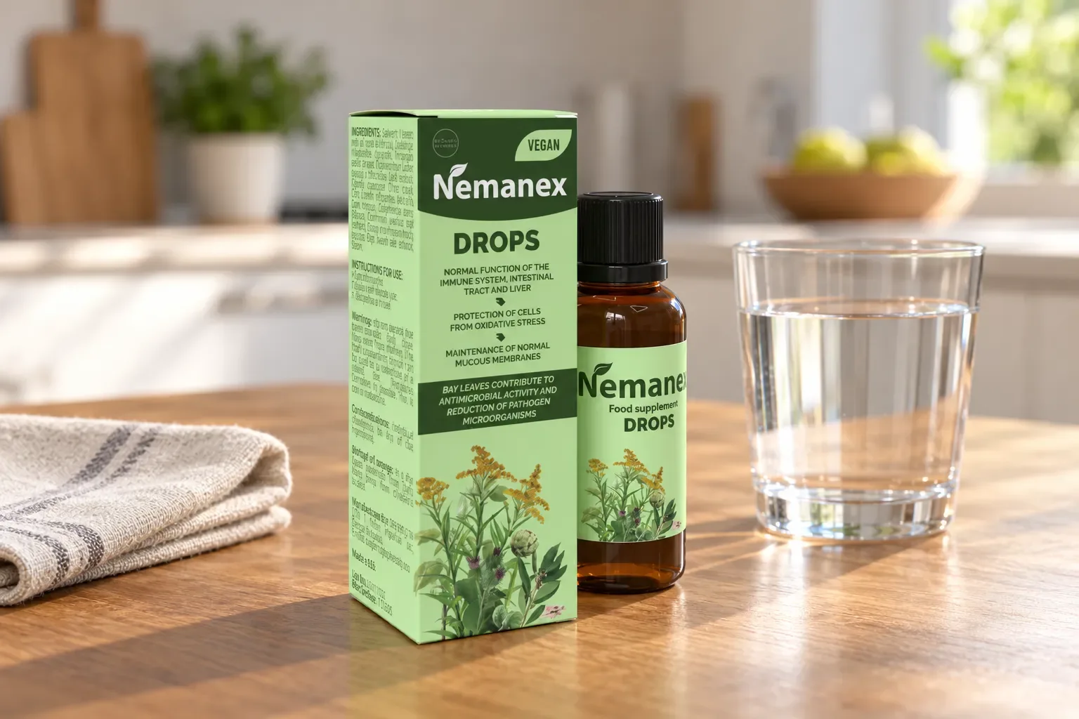 Nemanex — el envase en el día a día