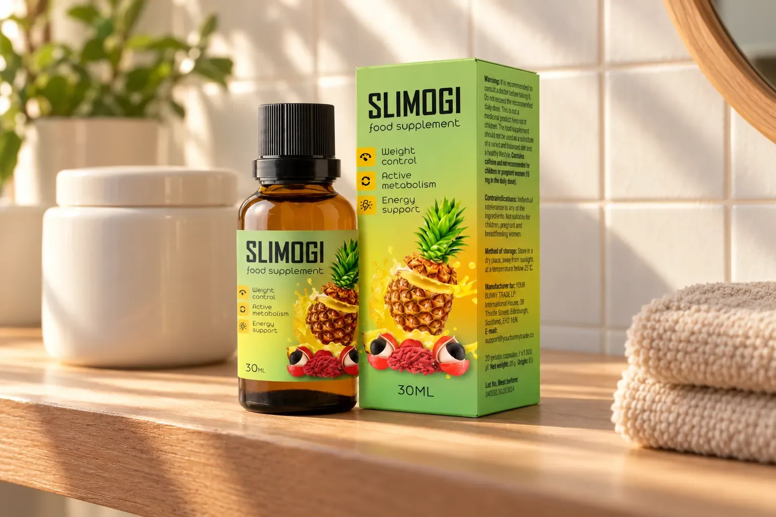 Slimogi — el envase en el día a día